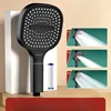 Xiaomi 13cm Large Panel 3 Modes High Pressure Shower Head Massage Shower Head With Filter Element Bathroom Accessories 2024 New 4