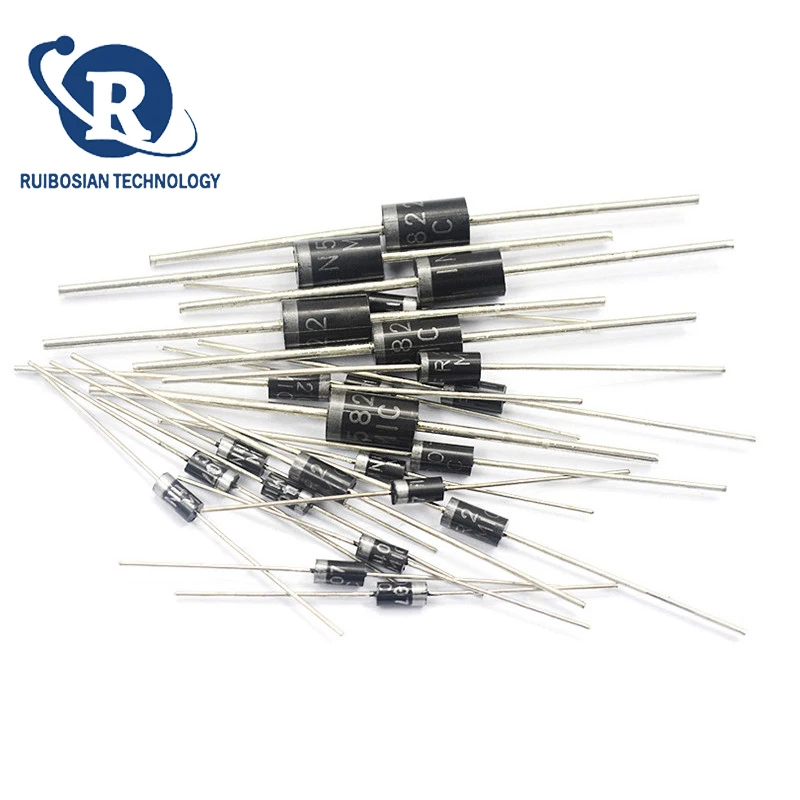 1N4007 DO-41 10A10 1N5408 1N5819 1N4001 5822 1N4001 1N4004 1N4005 1N5404 1N5408 6A10 FR107 UF4007 SR5100  Rectifier Diode