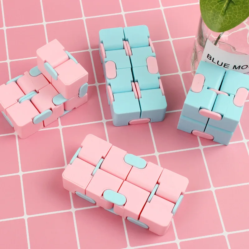 Relaxing Toy Stress Relief Endless Cube Fidget Flip Curious Gadgets Child Autism Decompression Spinner fidget toys anti stress toys
