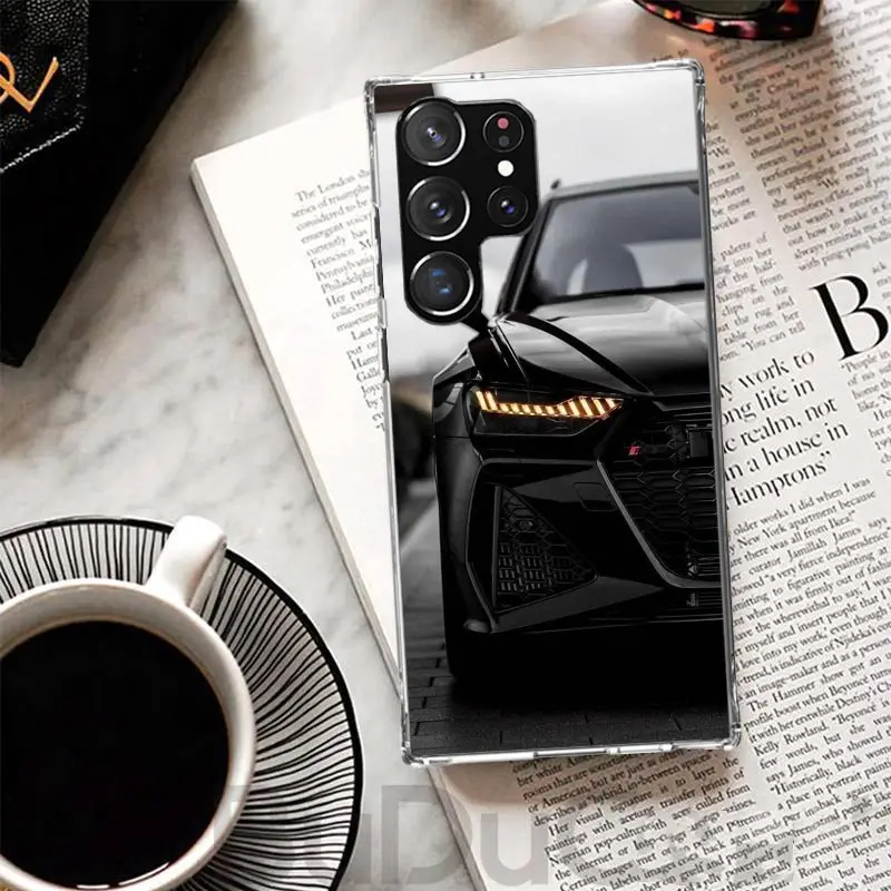 Luxurious Supercar-Themed Galaxy Phone Case with Premium Sport Cover Design