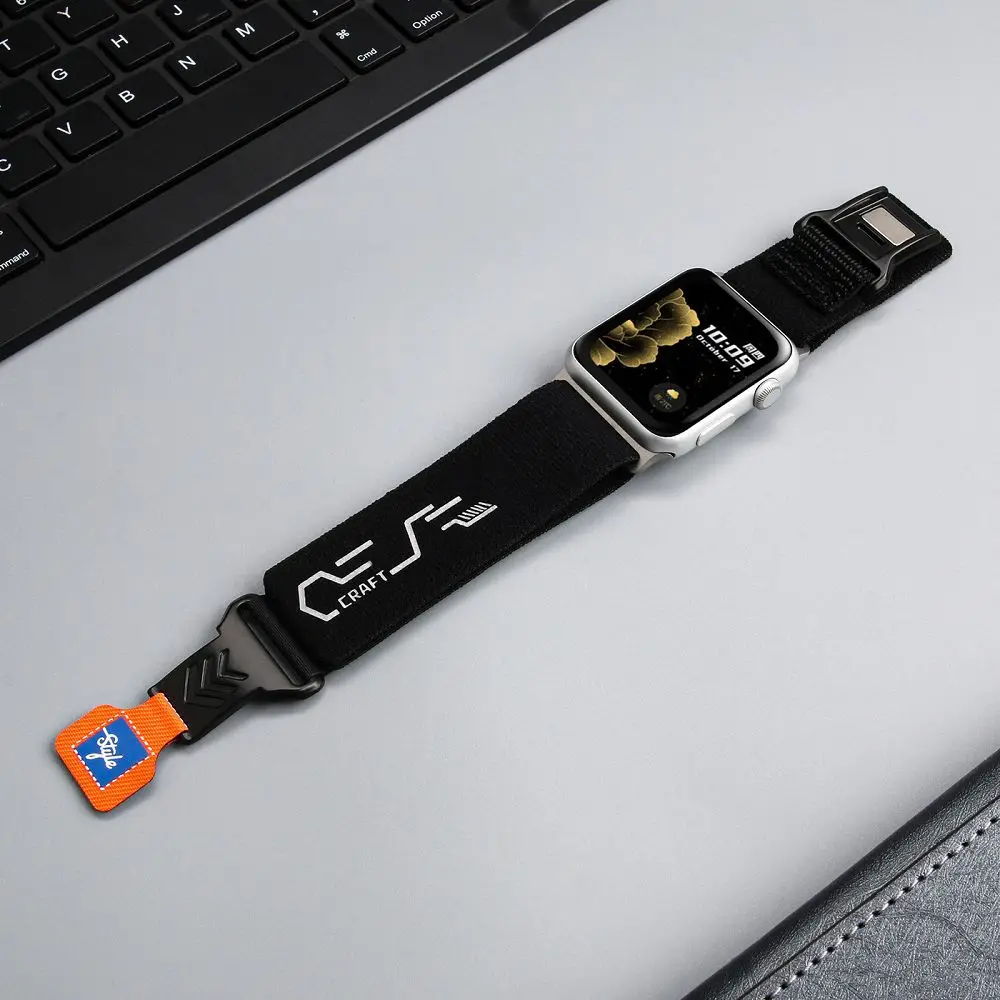 Rugged Elastic Sport Strap in Trail Loop Nylon
