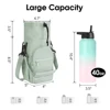 Insulated Water Bottle Bag Holder 40oz Crossbody for Thermos Neoprene Mug Vacuum Cup with Strap Pouch Protective Carrier Cover 3