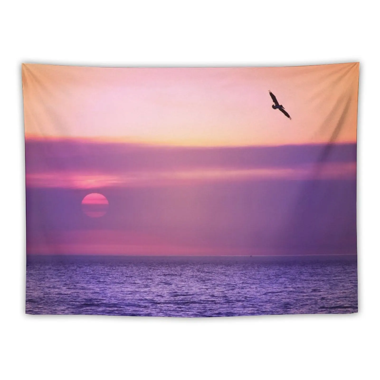 

Pelican Sunset Tapestry Cute Decor Wall Decoration Items Cute Tapestry