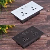 مقبس  جداري مزدوج  قابس كهربائي عالمي ، منفذ مع USB ، مفتاح لمس من النوع C ، اليكسا ، صوت جوجل ، تحكم ذكي
