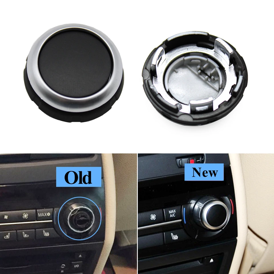BMW A/C ClimateControl Burtton用。 A/C Climate Control Burtton ブラック For BMW A/C Climate Control Burtton 並行輸入品 : AC Climate Control Switch Button Air Conditioning Cap
