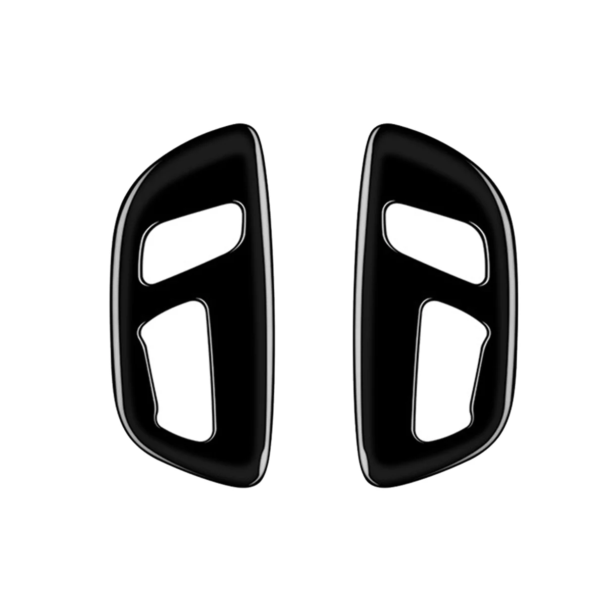 

Автомобильная яркая черная электрическая панель на сиденье, рамка, внутренняя отделка, аксессуары для Toyota Alphard/Vellfire 40 серии 2023 +