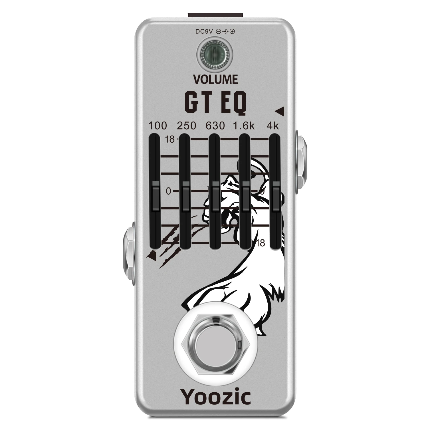 

Yoozic LEF-317A Guitar Equalizer Pedal 5-band Parametric EQ Guitar Effect Pedal Frequency Compensator ±18dB Range for Mini Size