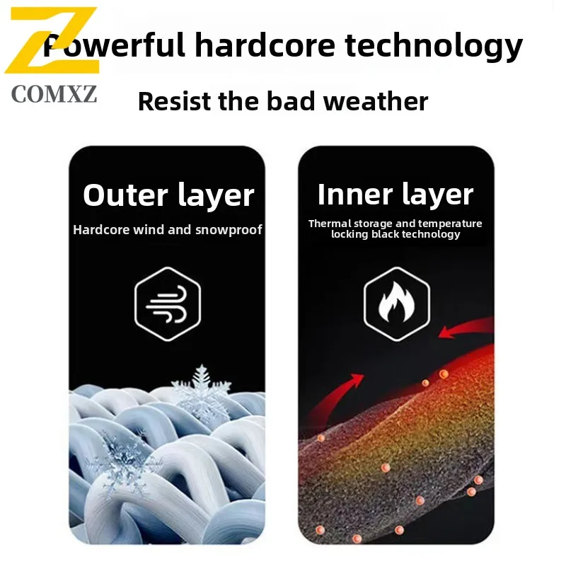 ​Men Outdoor Hiking Jacket Windproof Waterproof  Mountain Style Solid Color Windbreaker for Autumn Hooded Camping Climbing​ Coat