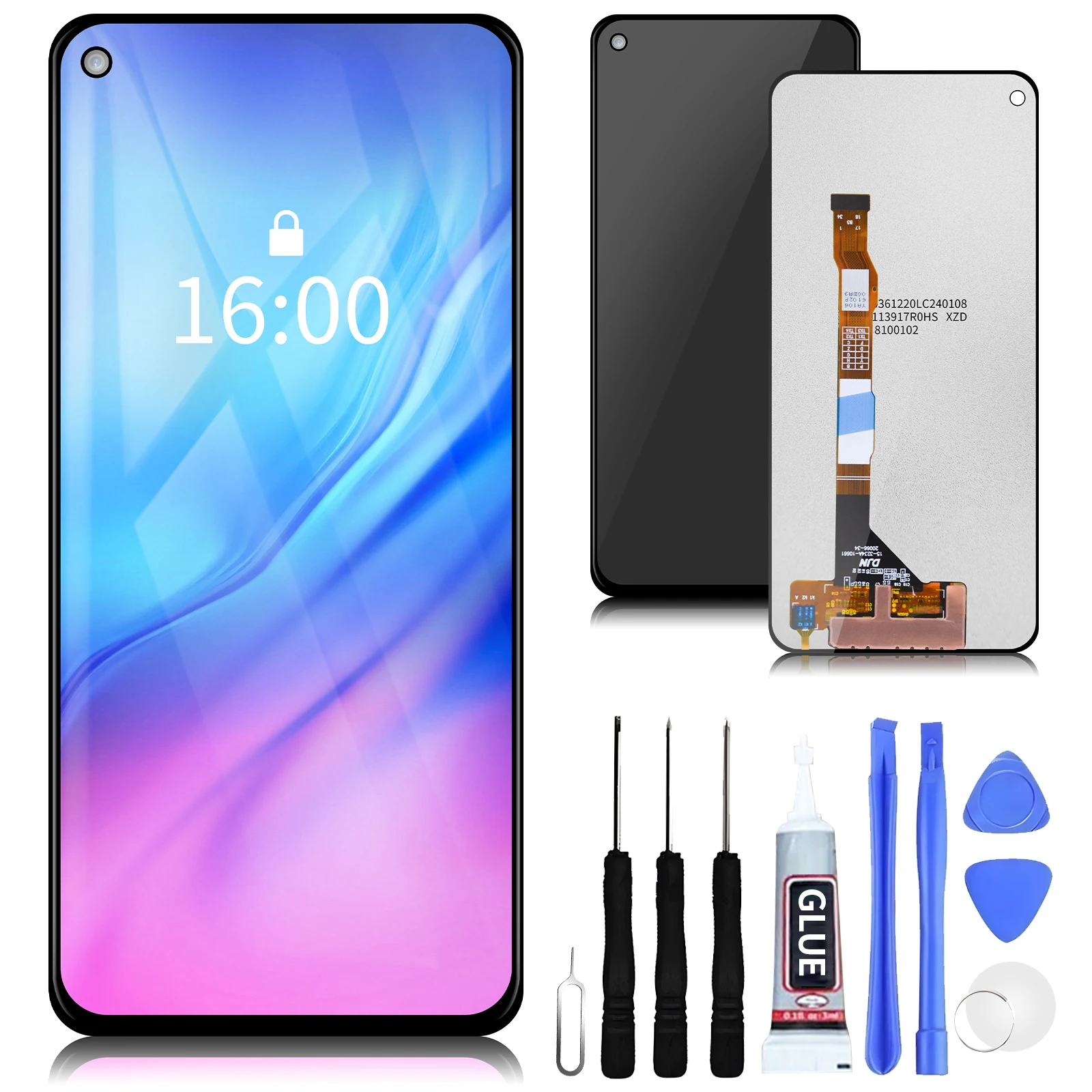 Écran Tactile LCD de Remplacement pour Vivo, Numériseur, Y30 6.47 Global 2020 Y30i 1938 2020, 2019 Pouces