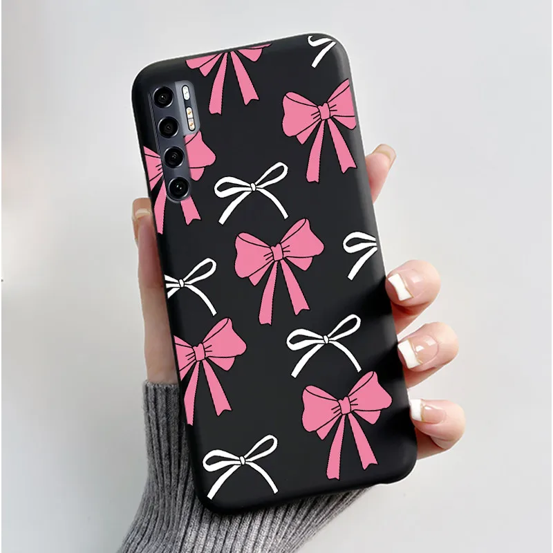 Stylish Shockproof Protective Phone Case with Fashionable Flower Pattern - Soft Black Cover