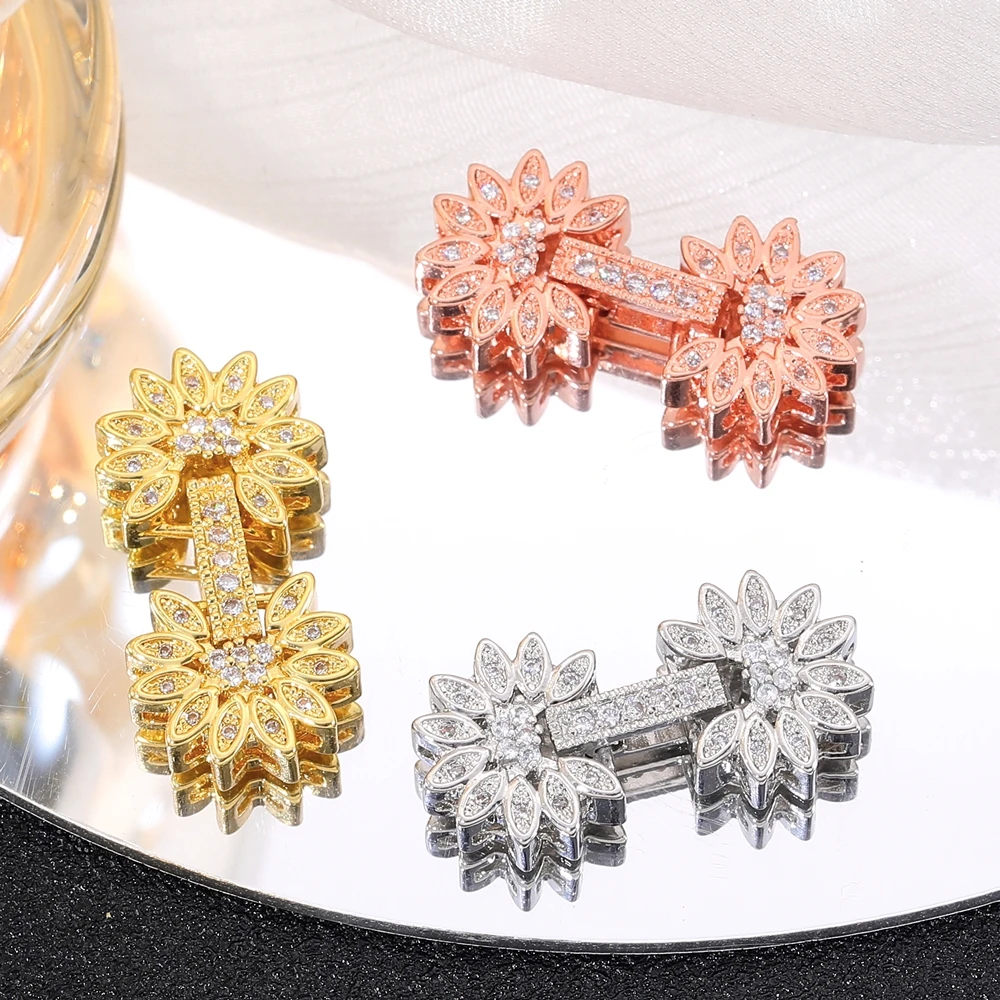 Juya DIY Frauen Luxus Handarbeiten Perlen Schmuck Machen Menge Handgemachte Stecker Verschluss Verschlüsse Beschläge Liefert – Detail 6