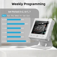 Smart home Wifi thermostat tuya RF wireless gas boiler heating programmable room temperature remote controller with alexa google - Image 2