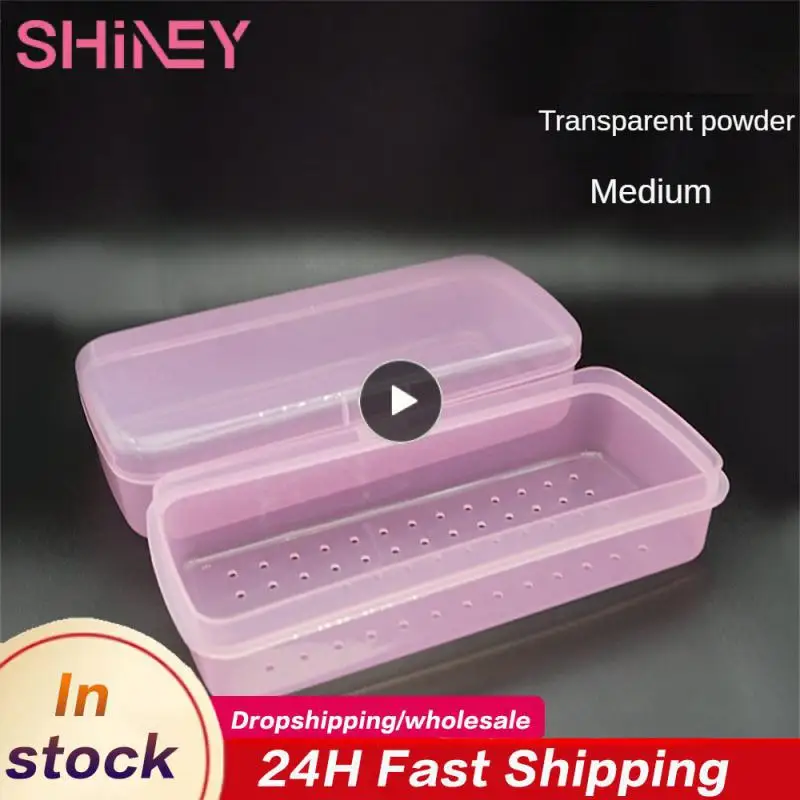 

Nail Art Tools Sterilizer Tray Disinfection Box Disinfection Storage Box Nail Tools Nipper Tweezer Equipment Cleaner Storage Box