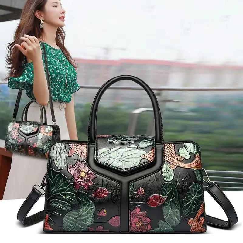 2023 New Women Large Capacity Luxury Designer Tote Purses Handbags For  Young Gilrs Bolsa Feminina Lady Double-sided Pattern Bags - AliExpress
