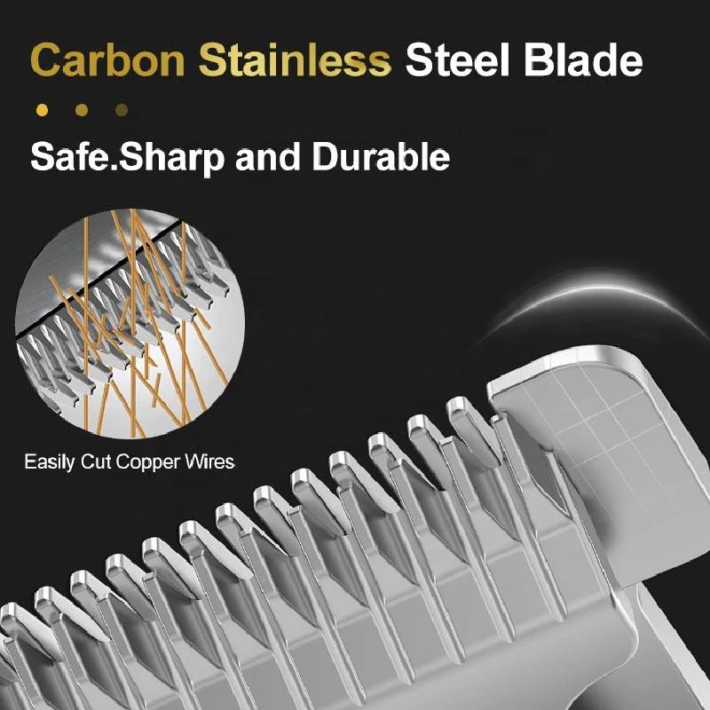 جميع المعادن اللاسلكية المهنية مقص الشعر الحلاق ال...