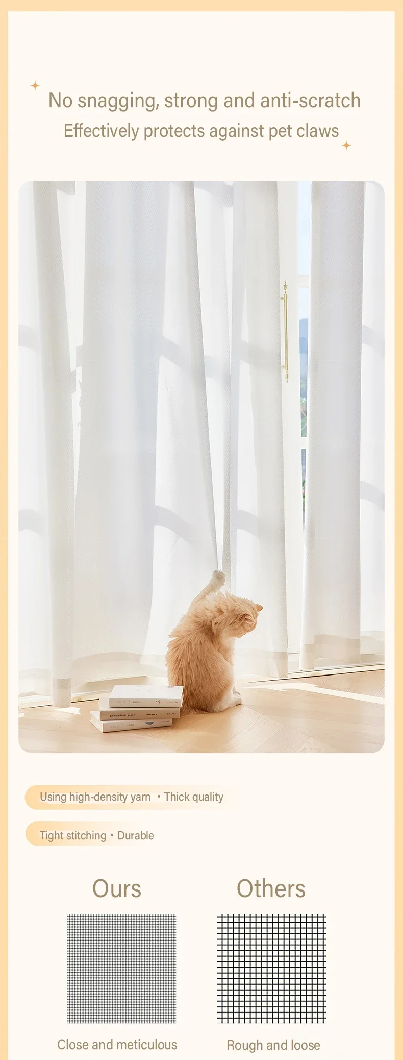 Luxury White Tulle Curtains - High-Quality Sheer Drapes for Living Room and Bedroom Decor
