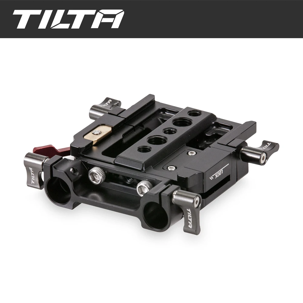 

TILTA TA-BSP5-15-B 15mm LWS Baseplate Type V Black for Tiltaing Canon C70 Camera Cage MAVO Edge 6K/8K DSLR Rig