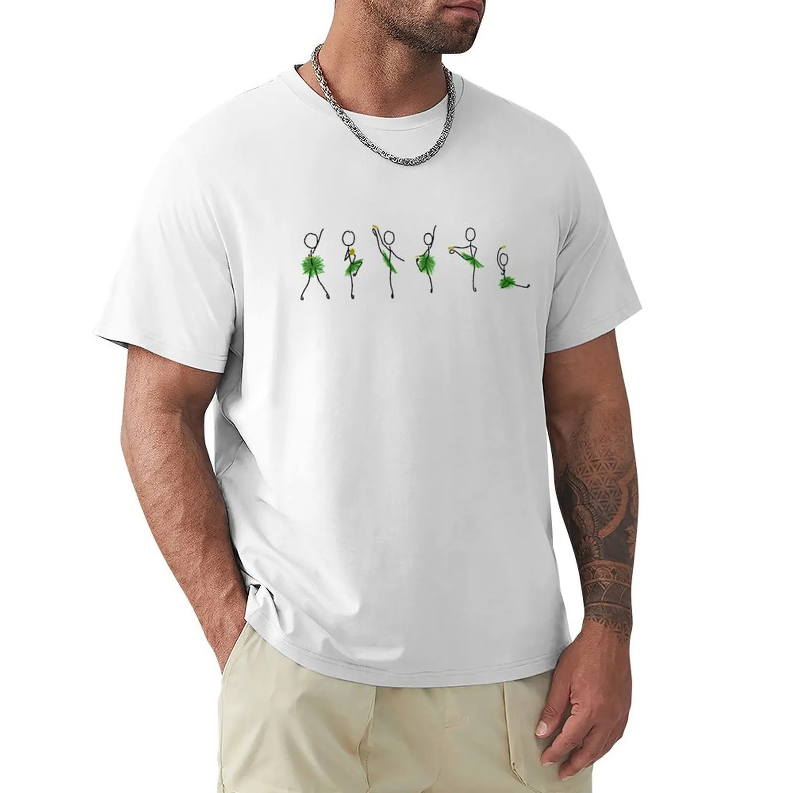Stick Figure Ballet: Esmeralda T-Shirt Graphics New Edition Men Clothes