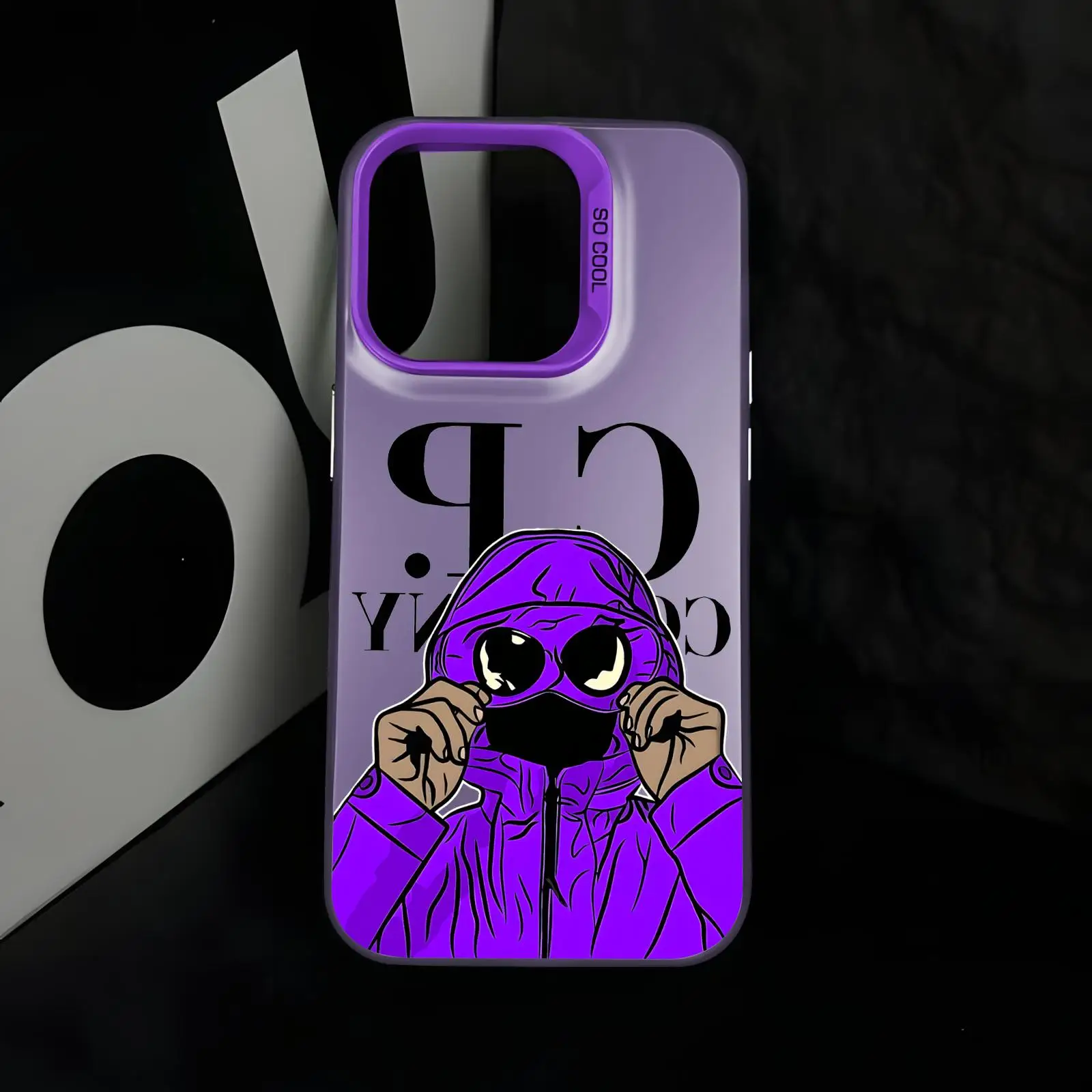 Senior Cool Silver IMD Luxury Shockproof Phone Case