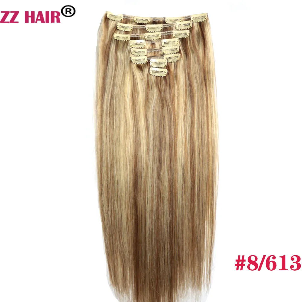 ZZHAIR 100%  ΰ   ͽټ 16-24 8 Ʈ 140g-160g Ŭ Ǯ  ƮƮ ߷