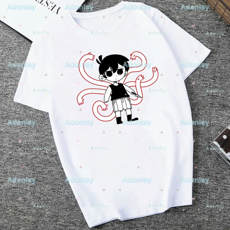 

Женские футболки Omori Graphic Harajuku, повседневные Модные топы, женская футболка