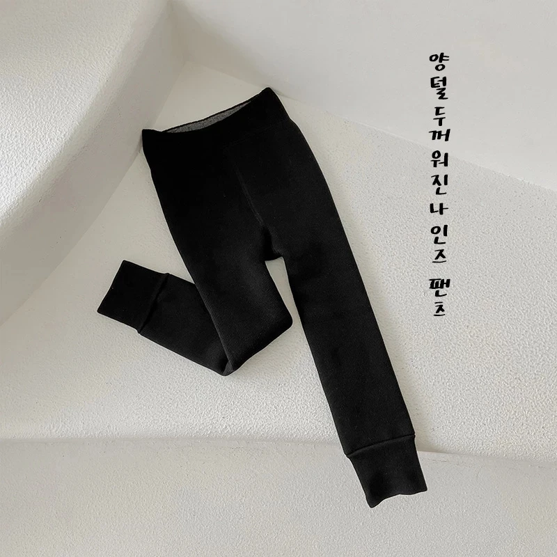 In My Element High Waist Fleece Legging In Black Curves • Impressions Online  Boutique