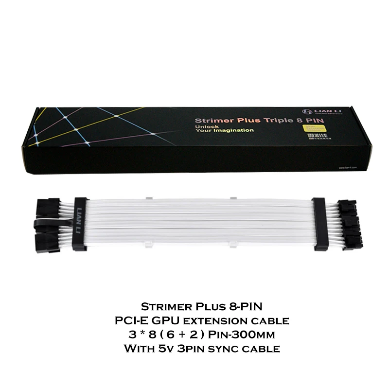 LIAN LI Strimer Plus V1 V2 Triple 8Pin 24Pin MOD Motherboard GPU