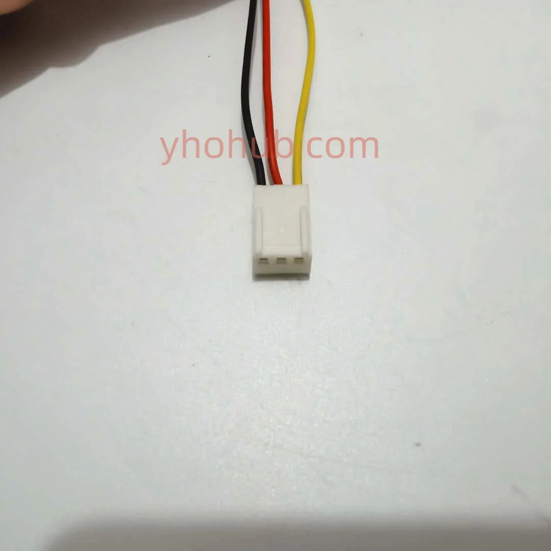Sanyo Denki 109p1224h416 dc 24v 0.24a 3-fio 120x120x25 mm Servidor Ventilador de Refrigeração - Imagem 2