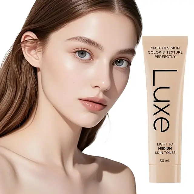 Fond de teint changeant de couleur Luxe 30 ml avec protection SPF UV – Teinte auto-adaptative, naturel, léger, hydratant pour une tenue toute la journée 1