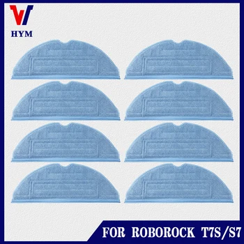 Roborock 걸레 천, S7 MaxV 울트라 액세서리, 세척 가능한 청소 걸레, 로봇 진공 청소기 교체 가능한 예비 부품, T7S PLUS