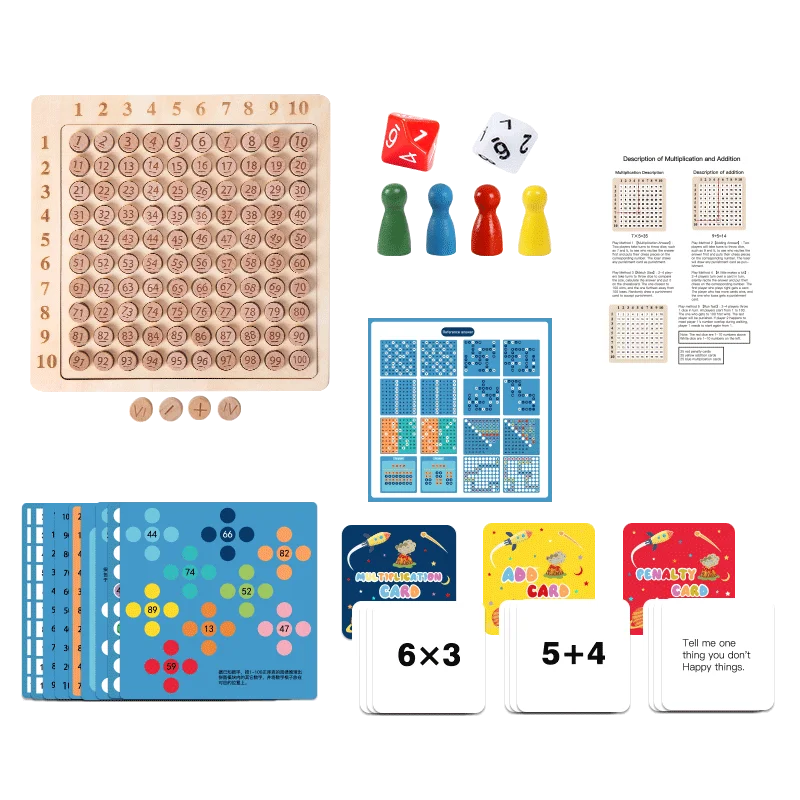 99 Multiplication Table Math Toy Montessori Educational Wooden Board Children Baby Toys Arithmetic Teaching Aids for Kids Gifts educational toys math toys teaching aids toys learning board toy