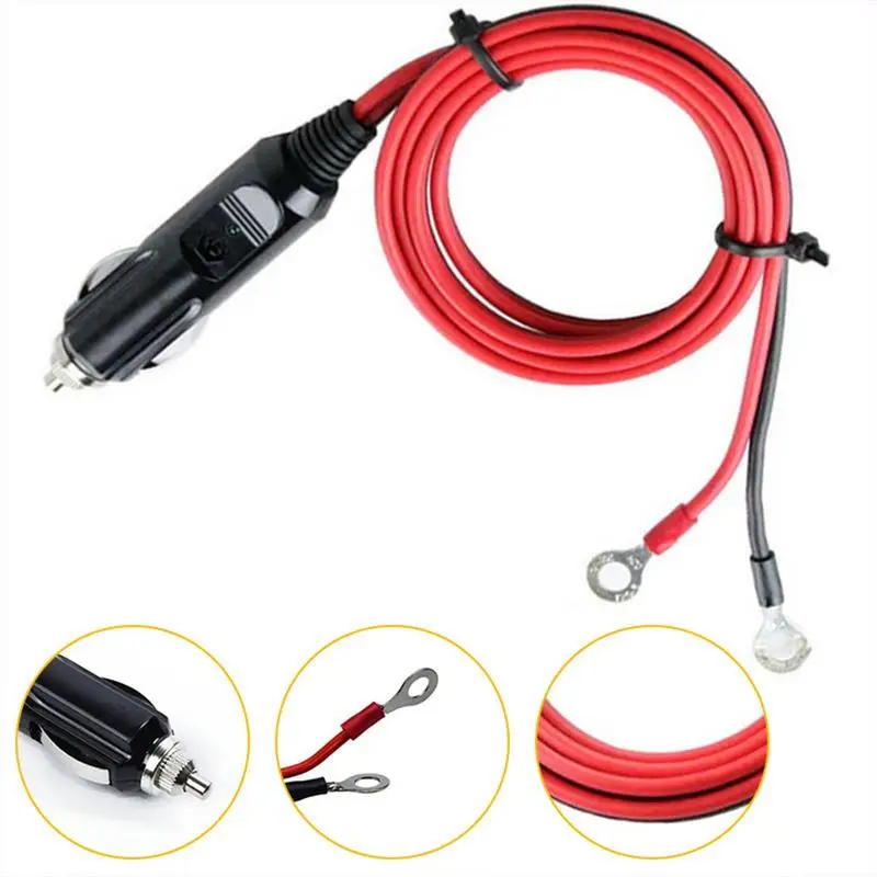 

Lighter Extension Cord Female Socket Extension Cable Car Interior 50cm Universal Extension Cable Wire For Car Inverter Air Pump