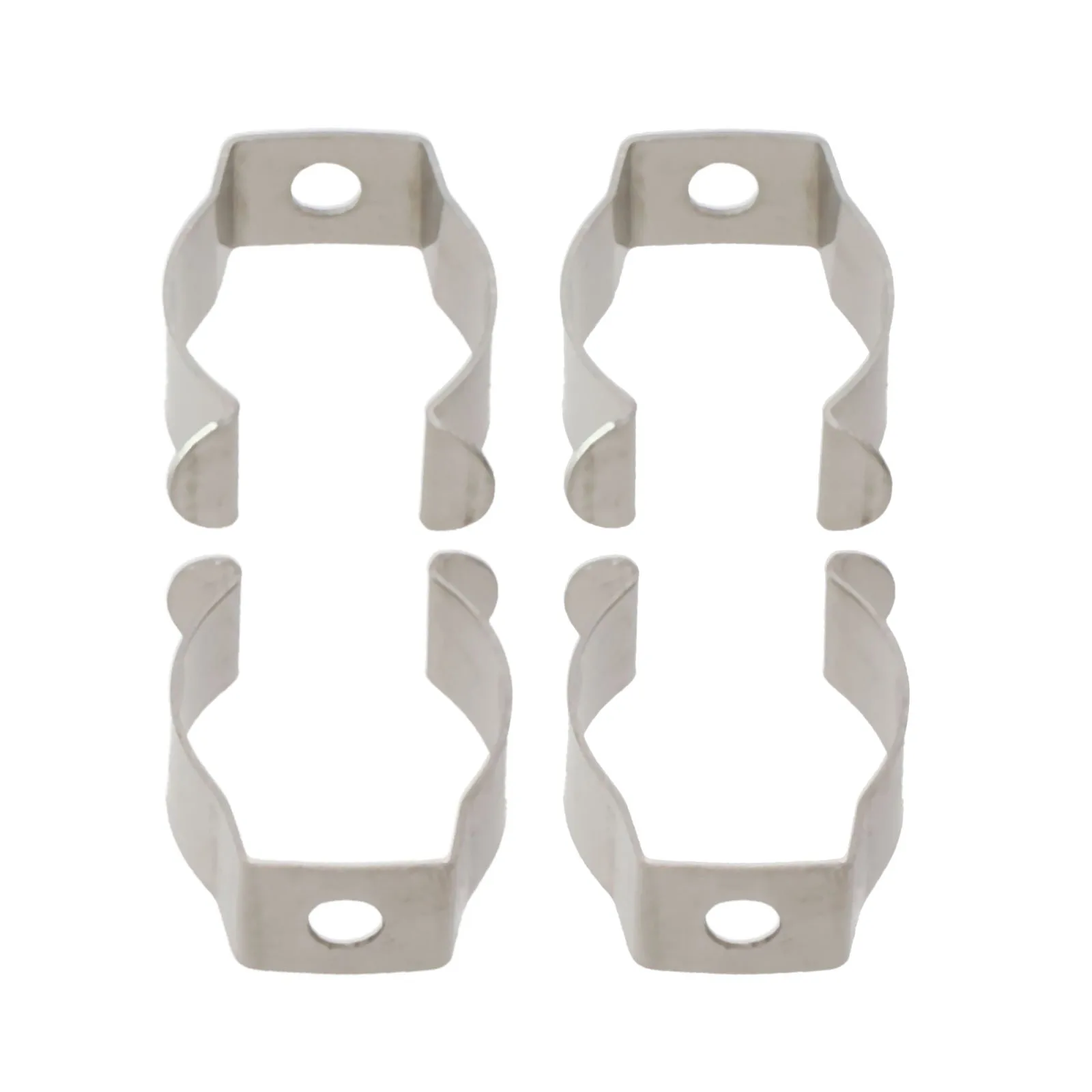 10pcs Spring Terry Clips Stainless Steel Narrow Base Tools 6mm-28mm Heavy Duty Tools Storage Hangers For Garages Sheds Hardwares