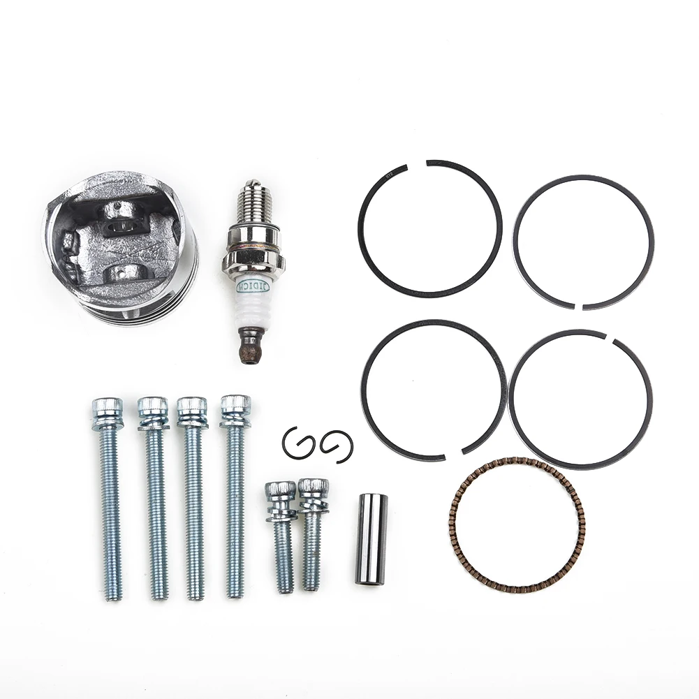 

Комплект поршней цилиндра, комплект поршней цилиндра для Honda GX35 GX35NT, детали двигателя газонокосилки, поршень цилиндра + комплект штепсельных вилок