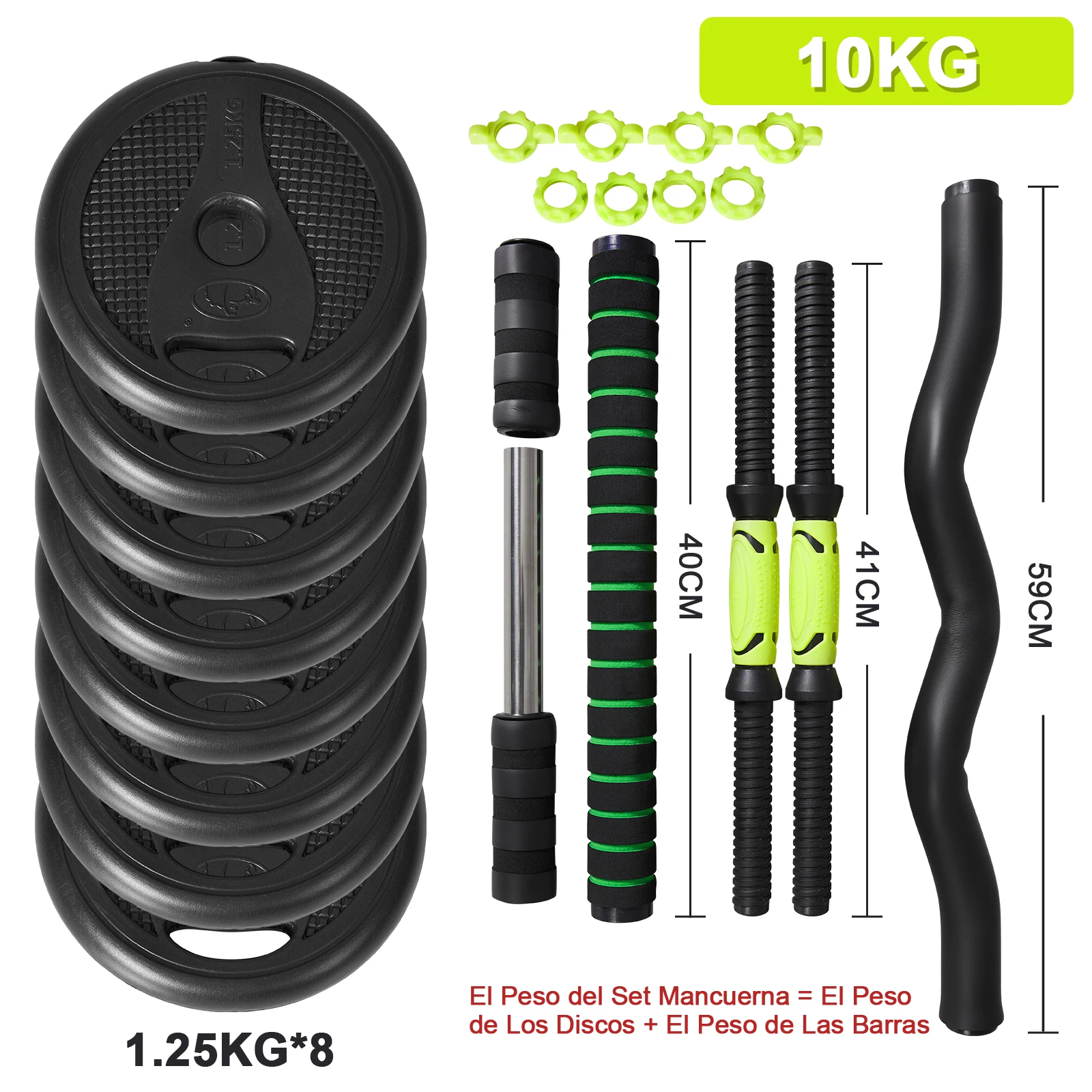 Mancuernas domyos 10 kg sale
