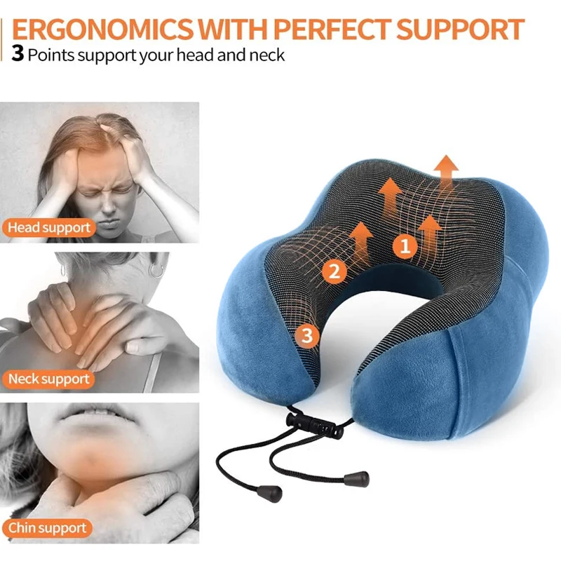 Posture Form Memory Foam Travel Pillow – Posture Form Pillows