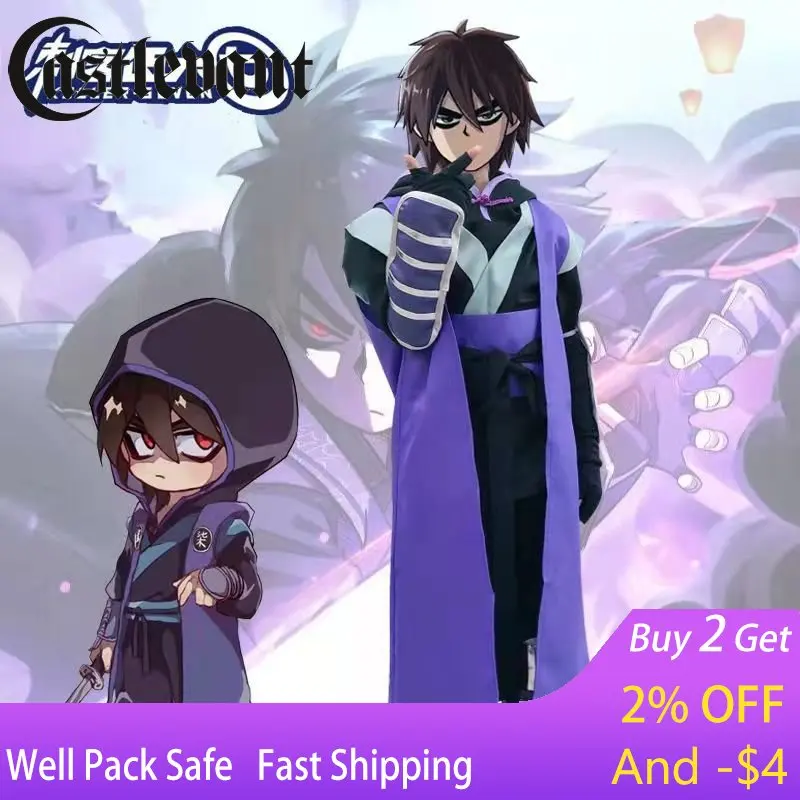 Anime Scissor Seven Cosplay Costume Assassin Uniform Set Adult Children