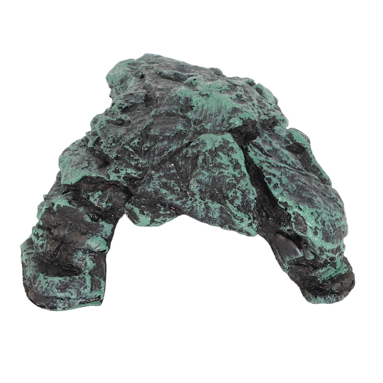 Reptile Rock Hide Cave Simulation Realistic Safe Comfortable Resin Rock Hideout for Terrarium Decoration 3