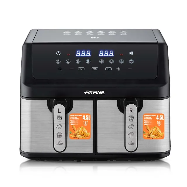 10L Dual Basket Digital Air Fryer 3