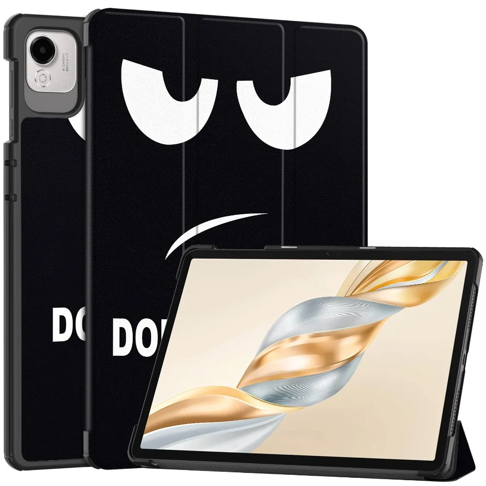 Elegant Tri-Folding PU Leather Tablet Cover