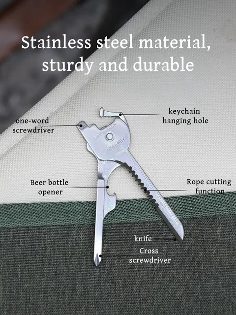 6-in-1 Folding Keychain Tool 2