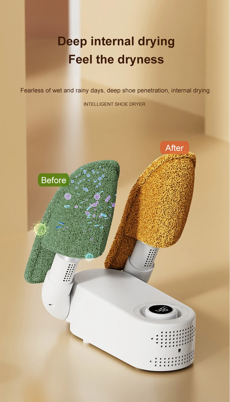 Foldable Shoe Dryer Household Constant Temperature Boot Dryer Fast Drying Shoe Heater Sterilization Deodorization Footwear Dryer