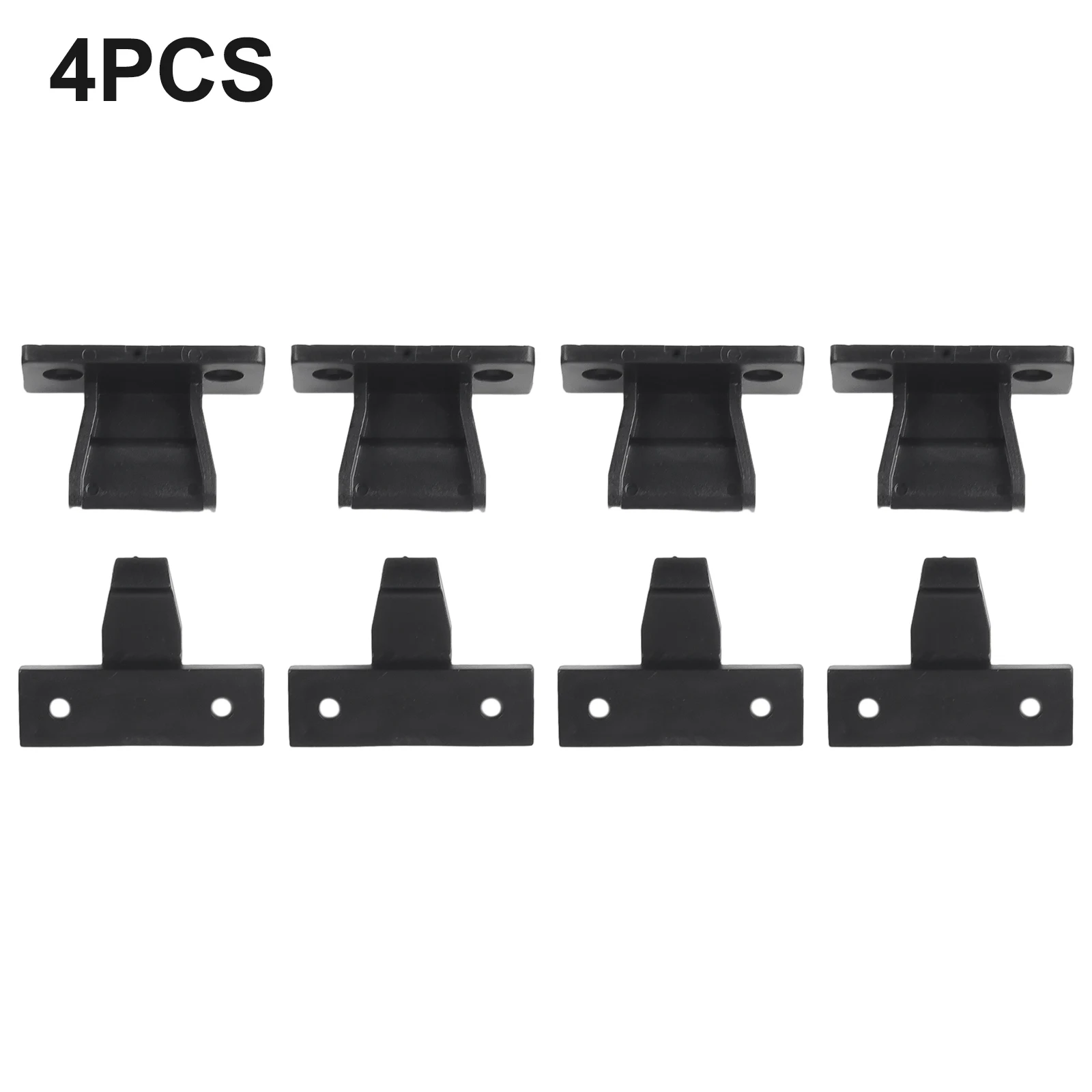 

4pcs Bracket Panel Clips Tool Accessories For Kitchen Plinth Plastic Connection Fasteners Hardware Replacement Spare Parts