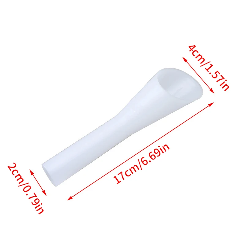 Petrol Fuel Filler Filling Funnel Tube Car Accessory Plastic White #2050716 Fit For Ford C-Max Focus MK III 2010 2011 2012-Fuel Hose Tube