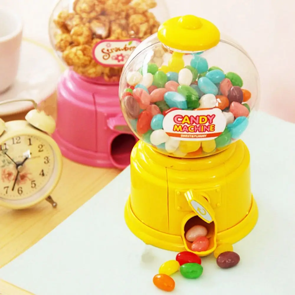 Creative Mini Christmas   Home Decoration Sweets Money Saving Box Candy Dispenser Candy Machine Birthday Gift