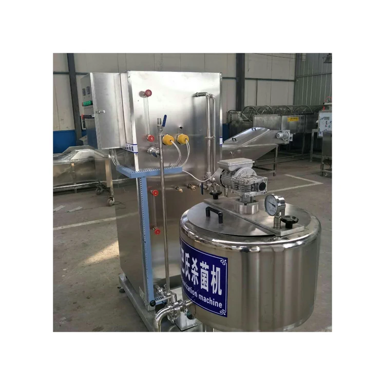 

mini milk pasteurizer pasture machine htst pasteurization 100l