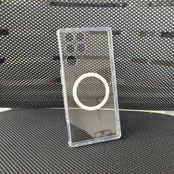 Magnetic Wireless Charging Transparent Frosted Shockproof Phone Case for ZTE nubia RedMagic 11 Pro+ (With Magnetic Clear)