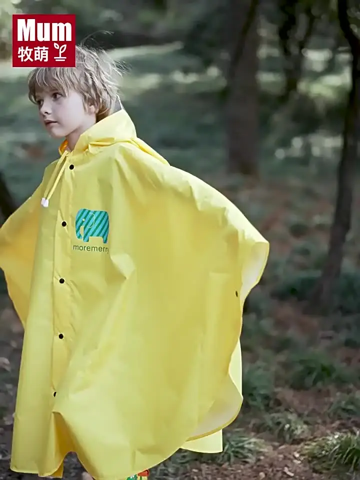 HZXVic Toddler Boys Raincoat - Waterproof Lightweight Kids Rain Jacket Windbreaker