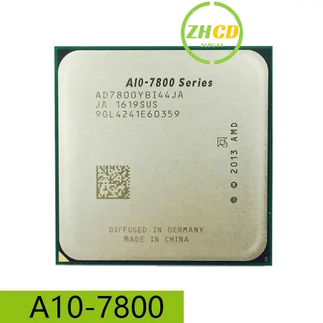 Amd Processors Amd A10 7800 Quad Core AMD A10 Series For A10-7800