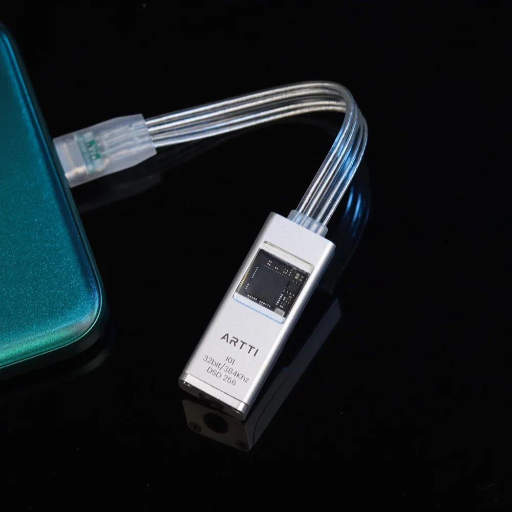 ARTTI i01 Headphone Adapters, CS43198 USB CT7601CR Chip, Portable Mini Decoder Type-c to 3.5mm Connector Adapters audio adapter,earphone amplifier adapter,audio converter adapter,headphone adapter,headphone amplifier adapter,earphone headphone adapter